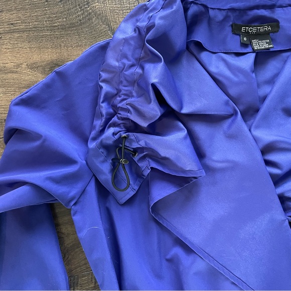 Etcetera Purple Rain Coat - Picture 5 of 6